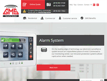 Tablet Screenshot of gmssecurity.com